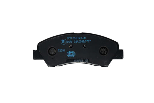 HELLA Brake pad set - T2391 - for e.g. HYUNDAI 8DB355023-001