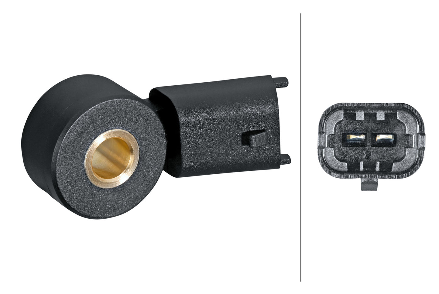 HELLA Knock Sensor - 3-pin connector 6PG013114-591