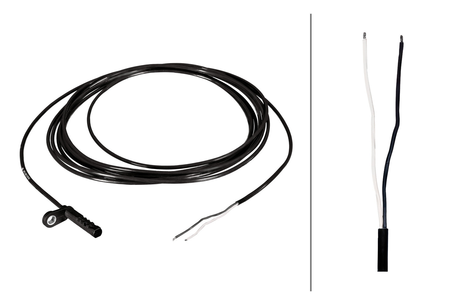 HELLA Sensor, wheel speed - 2-pin connector 6PU358216-621