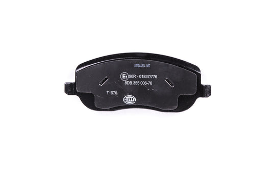 HELLA Brake pad set - T1570 - for e.g. FIAT 8DB355006-761