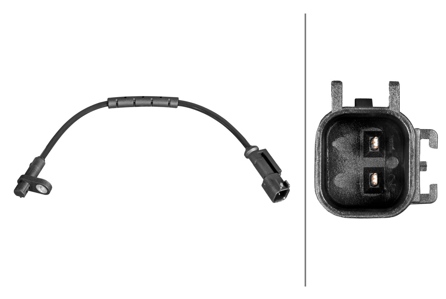 HELLA Sensor, wheel speed - 2-pin connector 6PU358216-591