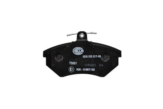 HELLA Brake pad set - T5051 - for e.g. AUDI / CHERY / SEAT / VOLKSWAGEN 8DB355017-901