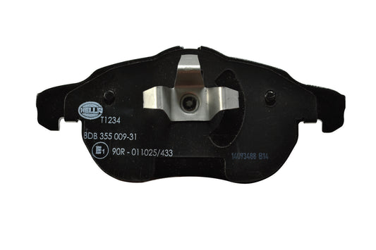 HELLA Brake pad set - T1234 - for e.g. CADILLAC / CHEVROLET / FIAT / HOLDEN 8DB355009-311