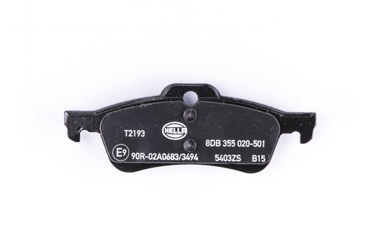 HELLA Brake pad set - T2193 - for e.g. HONDA 8DB355020-501