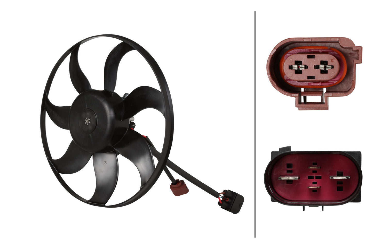 Hella Radiator Cooling Fan 8EW366420-471