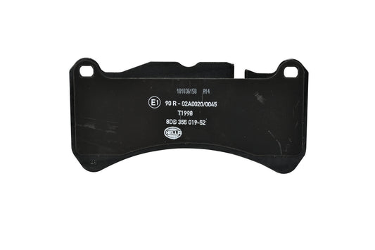 HELLA Brake pad set - T1998 - for e.g. MERCEDES-BENZ 8DB355019-521