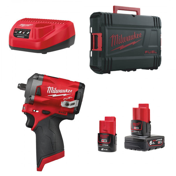 M12 Fuel Sub Compact 3/8in. Impact Wrench Battery & Charger Included