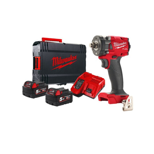 M18 Fuel 3/8in. Compact Impact Wrench Battery & Charger Included