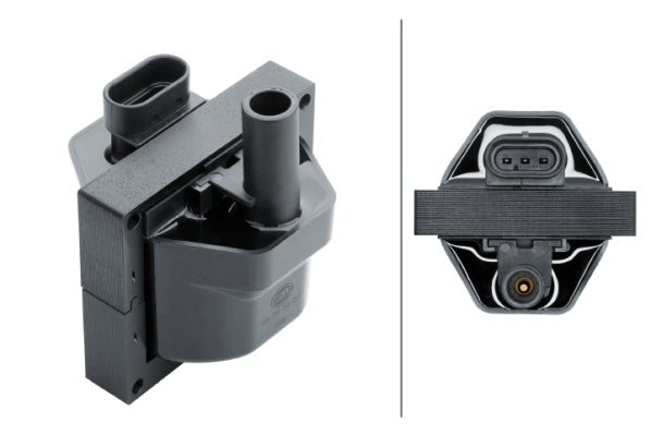 HELLA Ignition Coil - 3-pin connector - Clamped 5DA358168-261