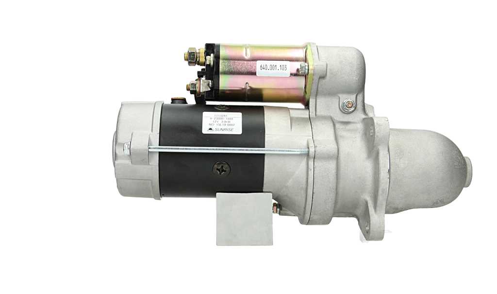 Nikko New Starter Motor for Hyster 2.9 kw 610000100