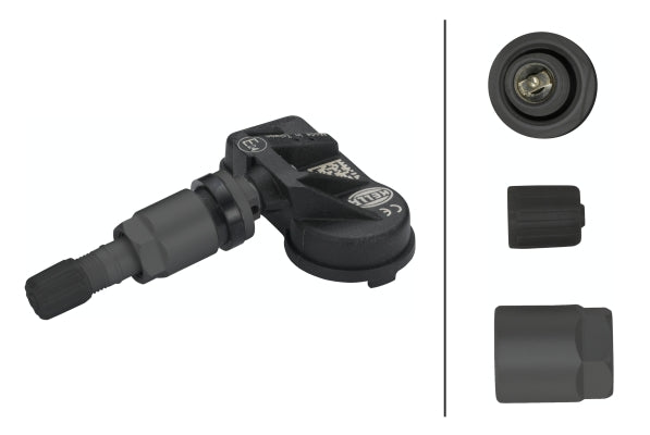 HELLA Wheel Sensor, tyre-pressure monitoring system 6PP358139-481