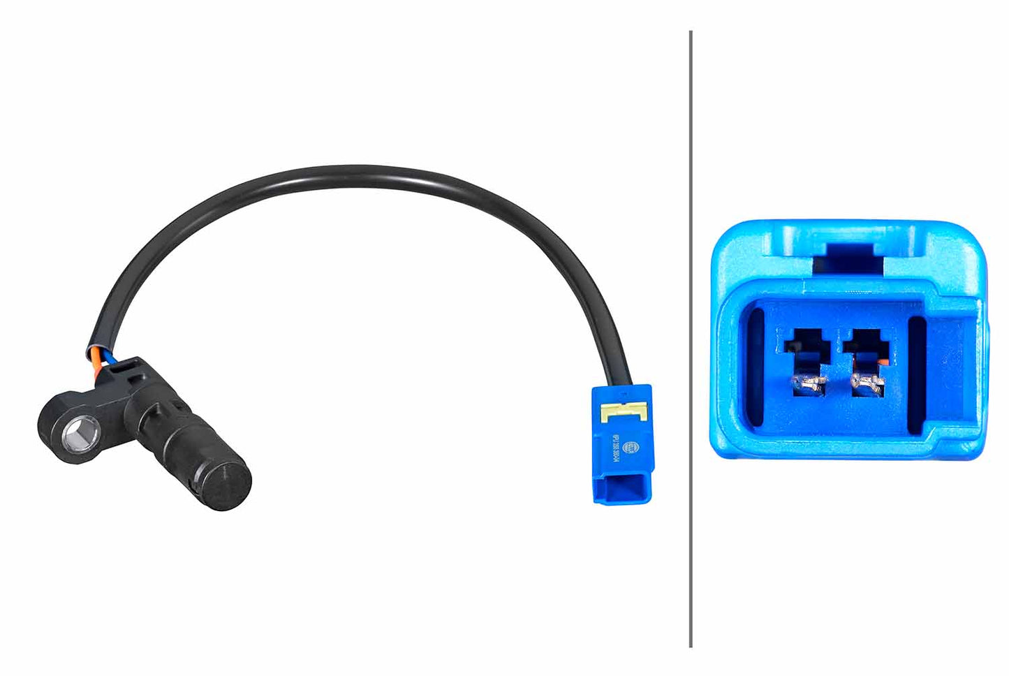 HELLA Sensor, speed/RPM - 12V - 3-pin connector - in transmission housing - Plugged 6PU358380-041