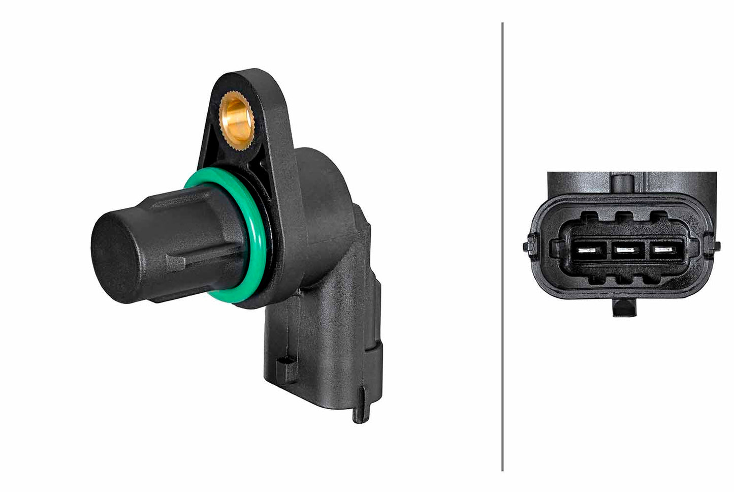 HELLA Sensor, camshaft position - 3-pin connector 6PU358380-841