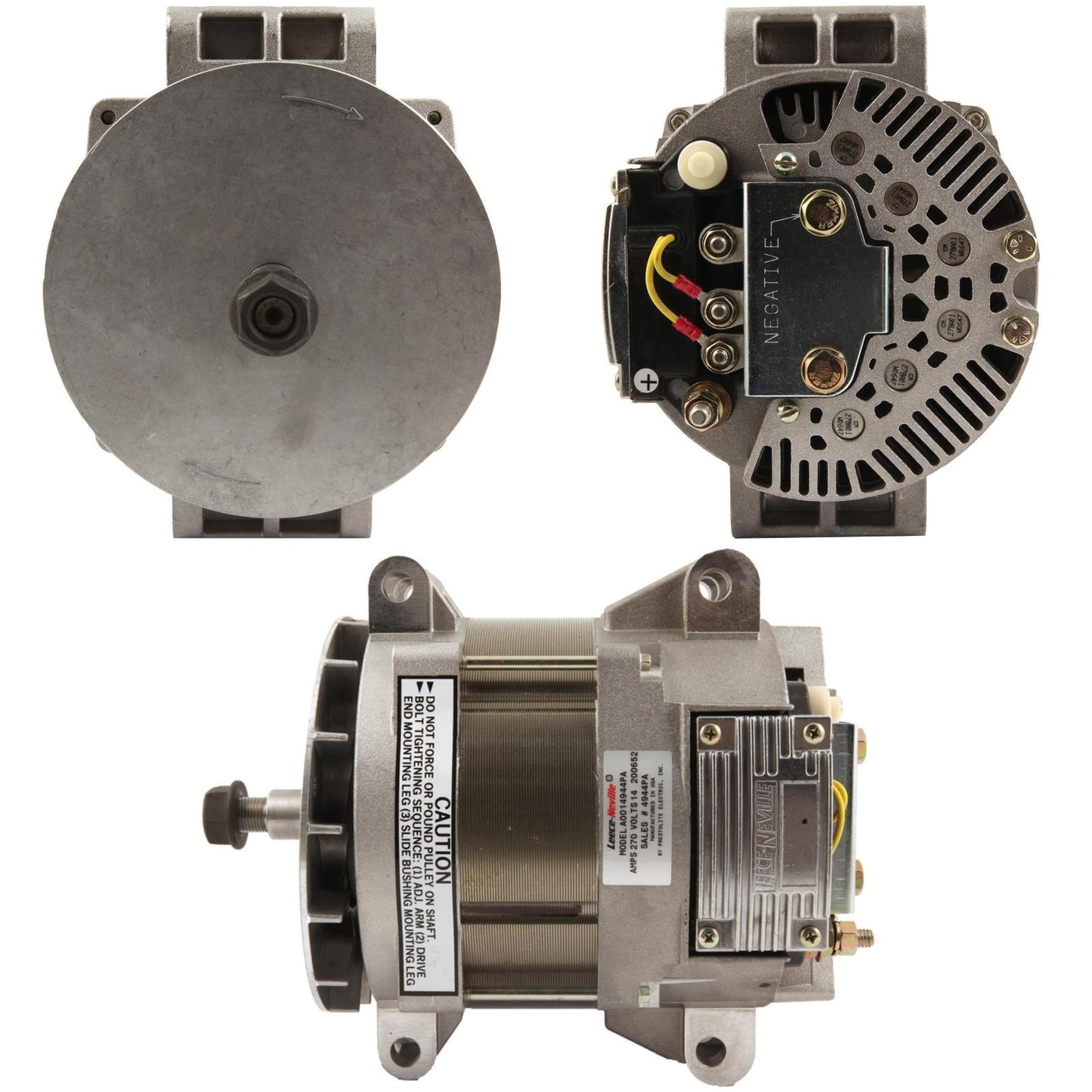 PlusLine Original Alternator for Freightliner 270A A0014967PGH+