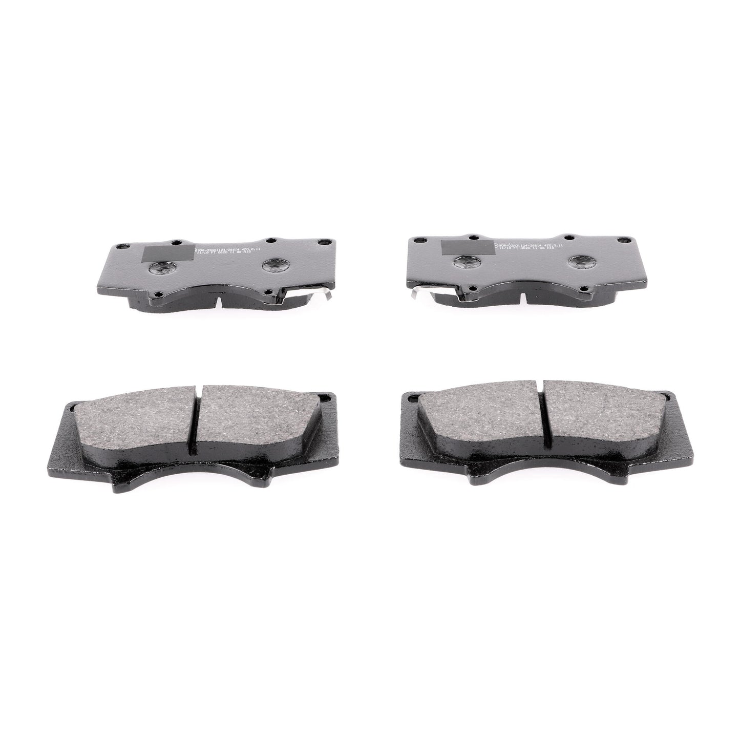 ACKOJA Brake Pad Set, disc brake A37-0104