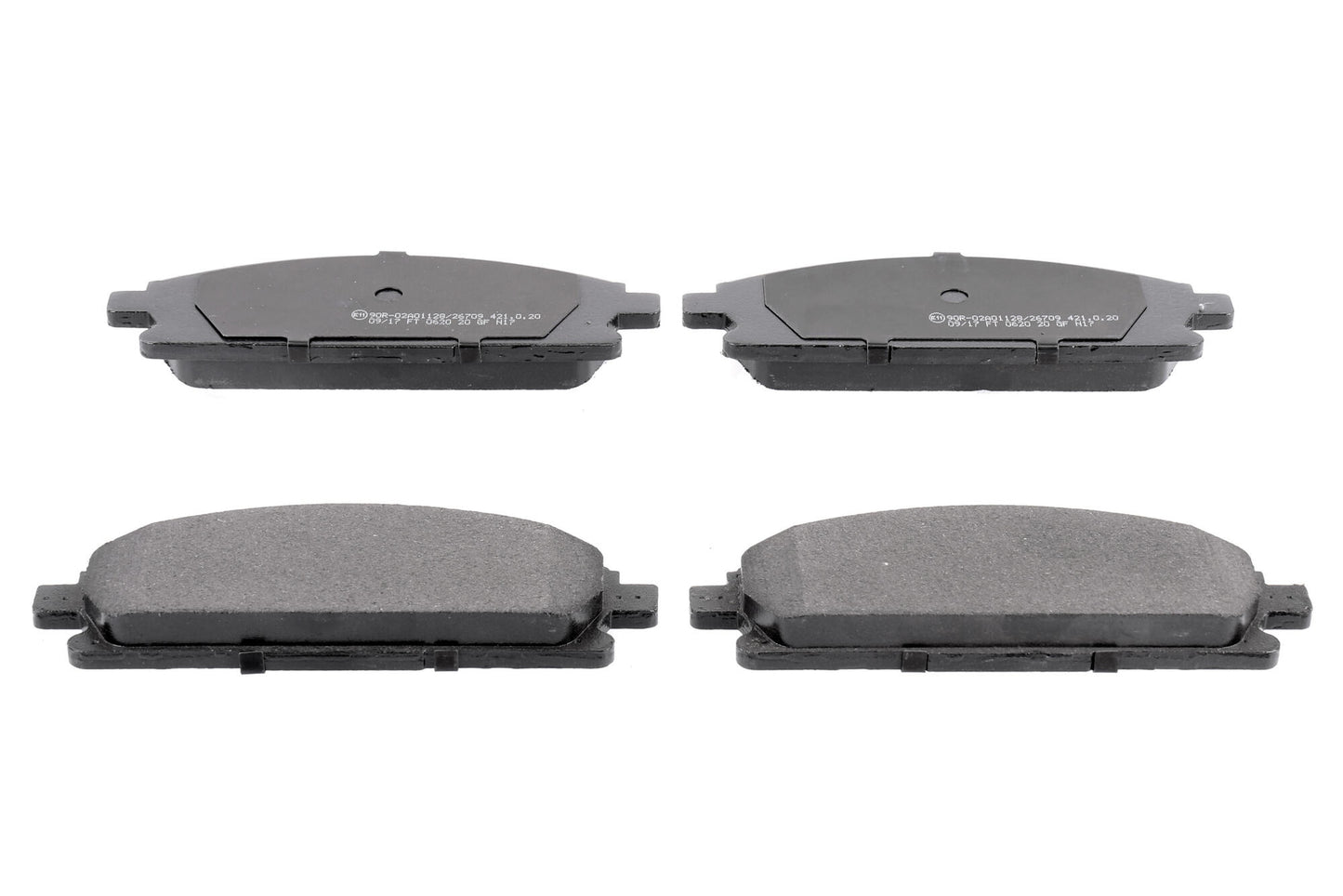 ACKOJA Brake Pad Set, disc brake A38-0034