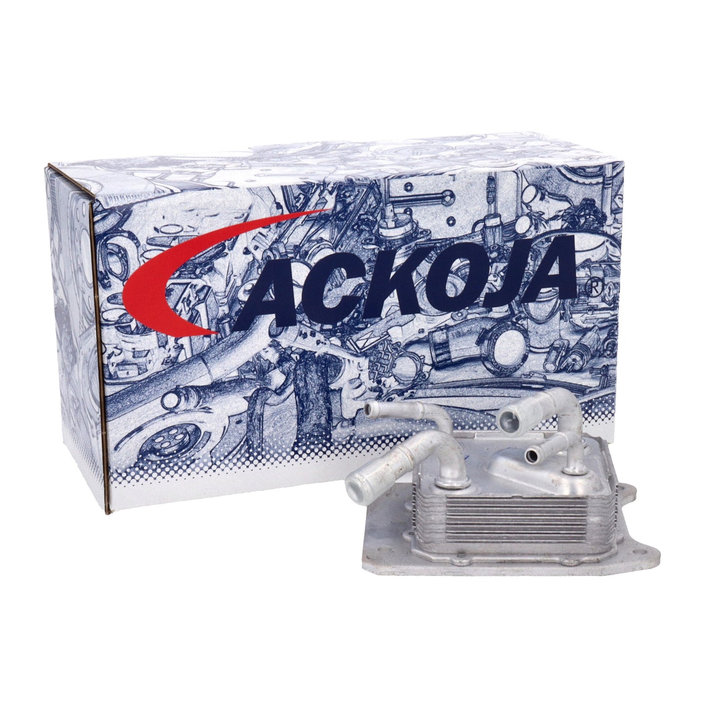 ACKOJA Oil Cooler, automatic transmission A38-60-0010