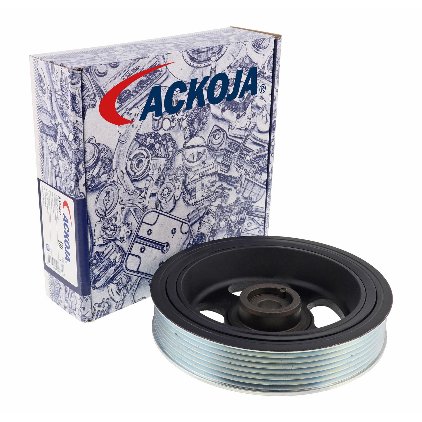 ACKOJA Belt Pulley, crankshaft A52-0621