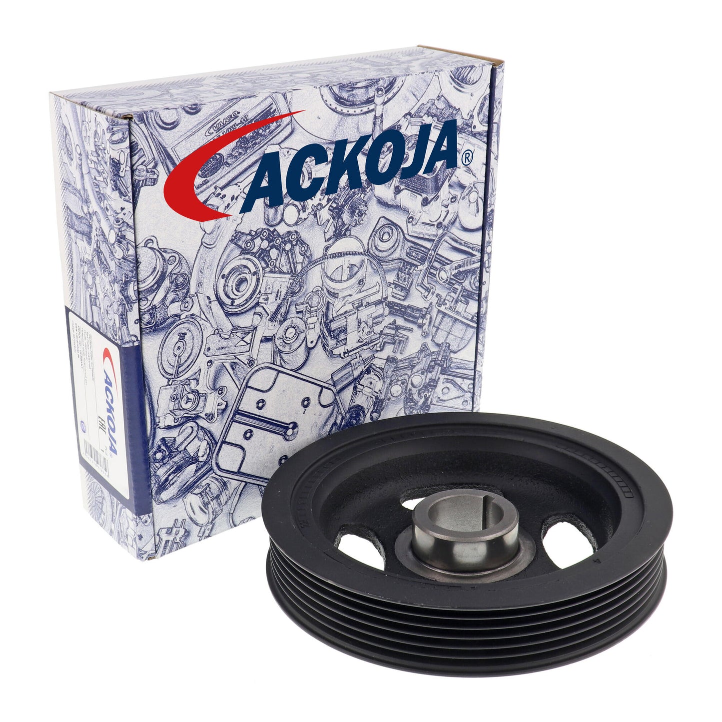 ACKOJA Belt Pulley, crankshaft A70-9736