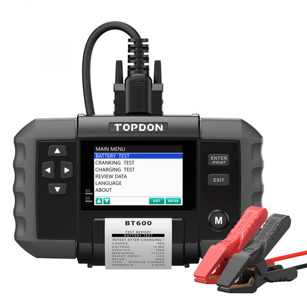 TOPDON BT600 Professional Battery Tester