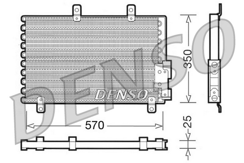 Denso Aircon Condenser DCN01001