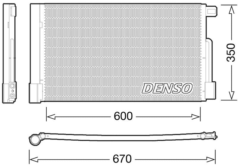 Denso Aircon Condenser DCN01004