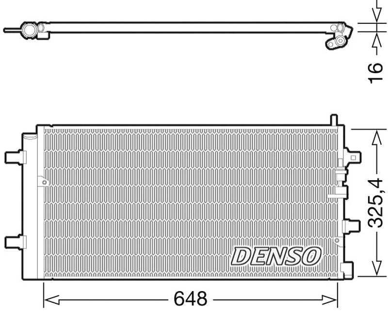 Denso Aircon Condenser DCN02002