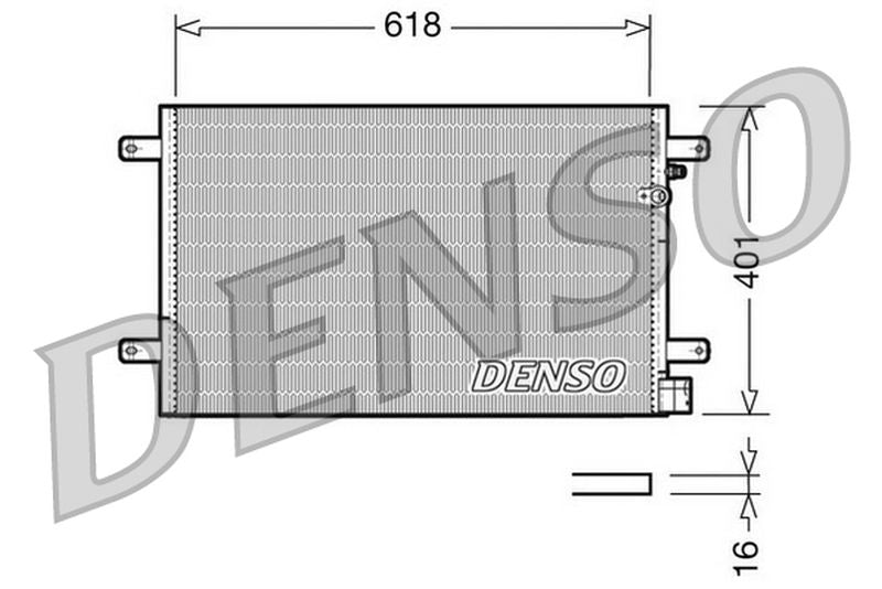 Denso Aircon Condenser DCN02006