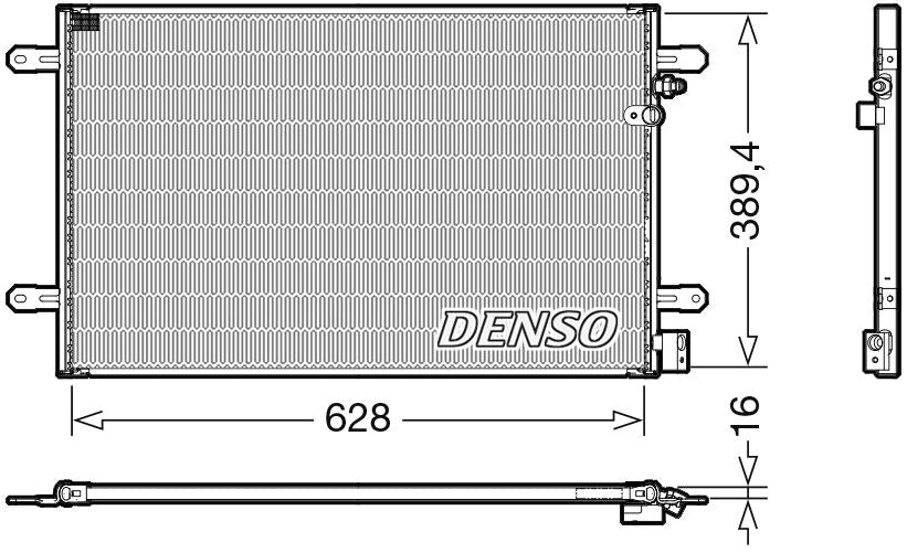 Denso Aircon Condenser DCN02037