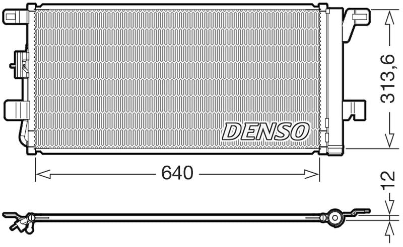 Denso Aircon Condenser DCN02049