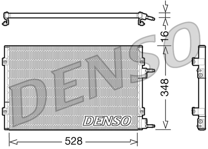 Denso Aircon Condenser DCN06003