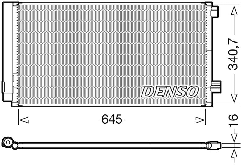 Denso Aircon Condenser DCN06020