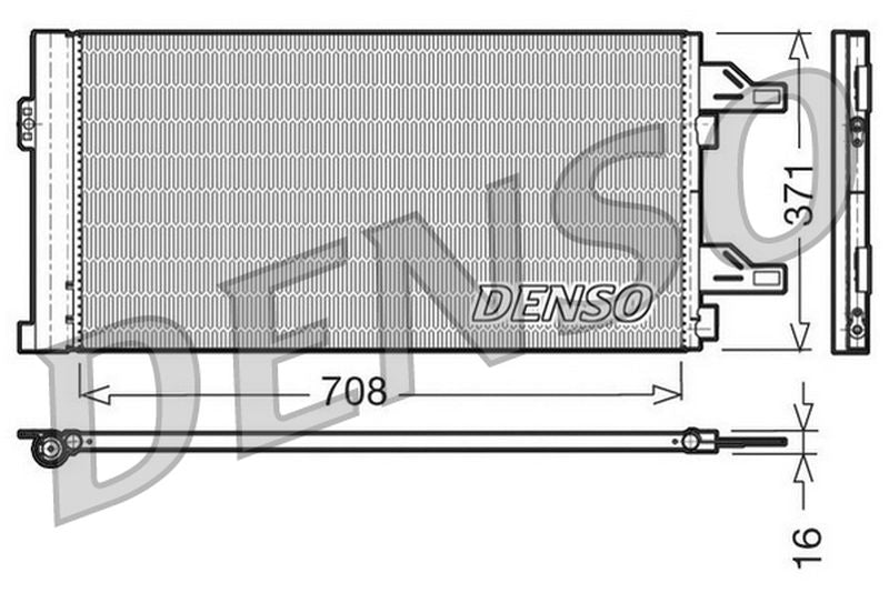 Denso Aircon Condenser DCN07002