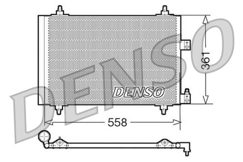 Denso Aircon Condenser DCN07005