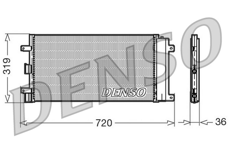 Denso Aircon Condenser DCN09042