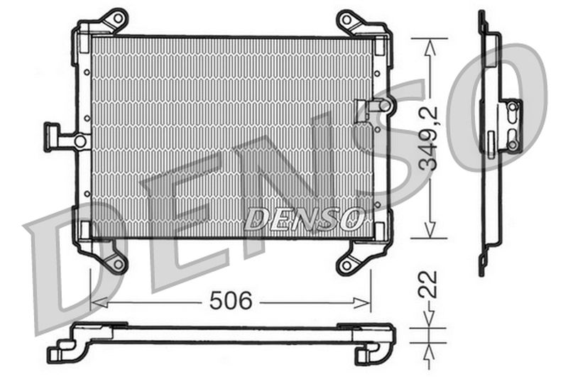 Denso Aircon Condenser DCN09050