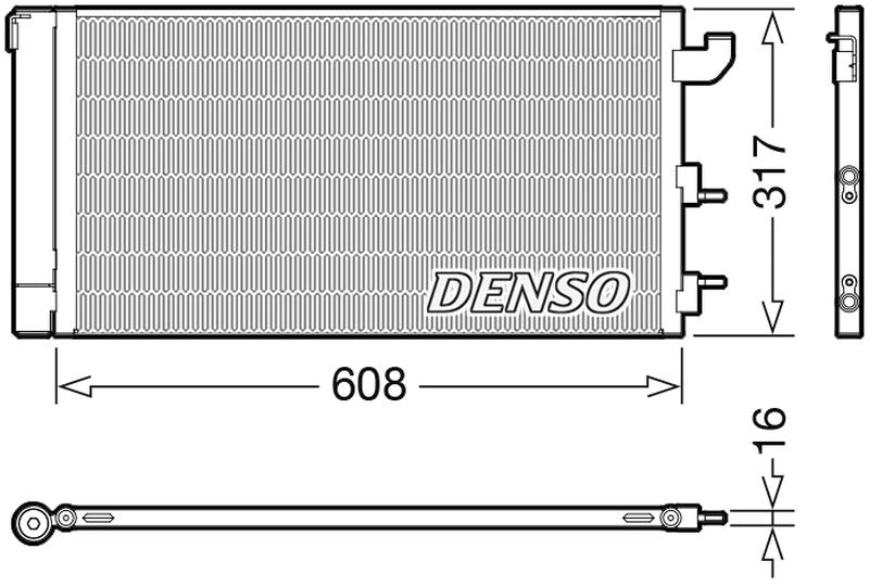 Denso Aircon Condenser DCN09144