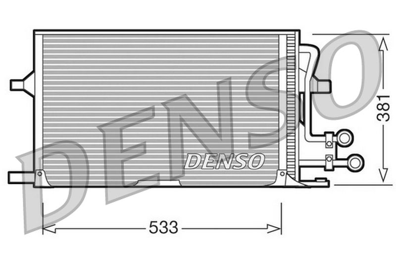 Denso Aircon Condenser DCN10003