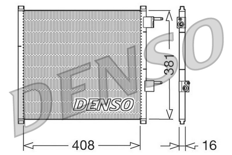 Denso Aircon Condenser DCN10019