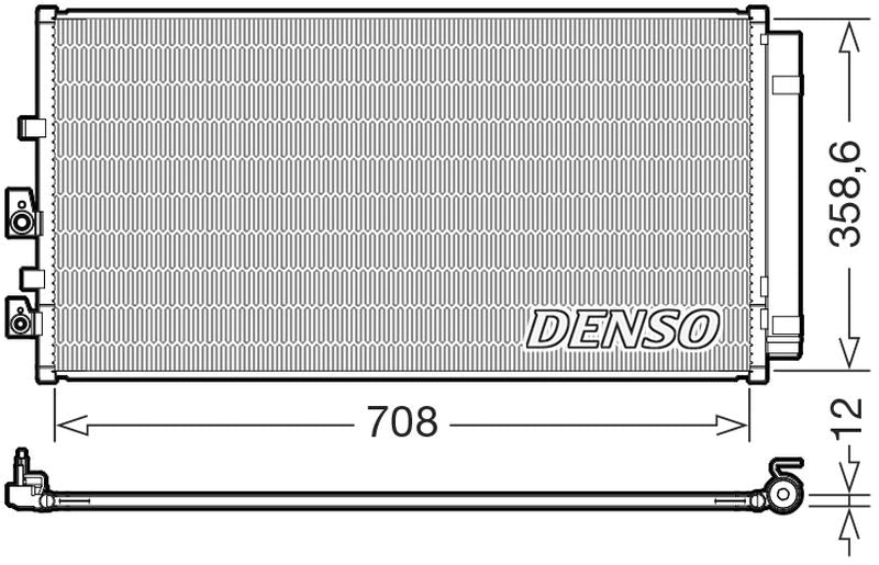 Denso Aircon Condenser DCN10062