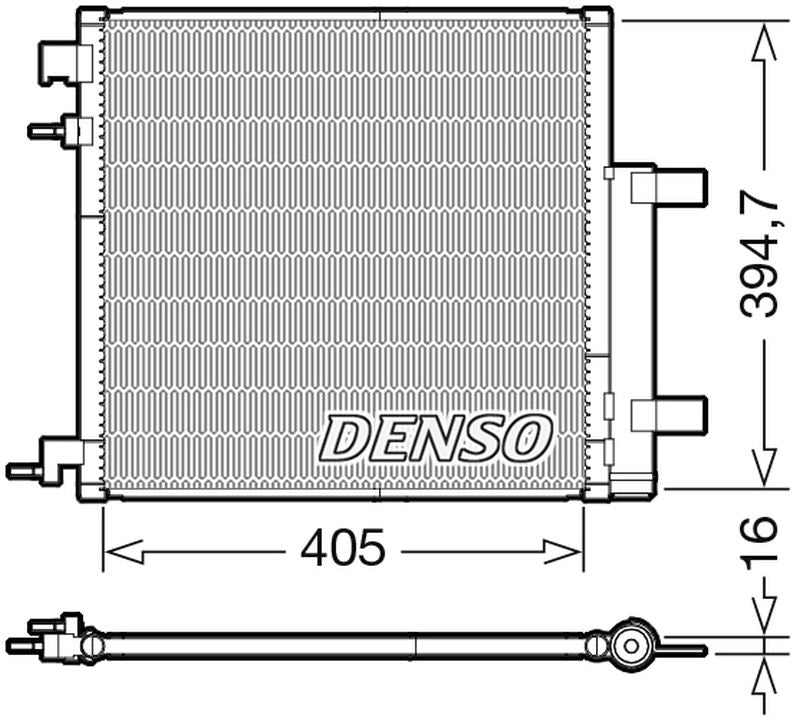 Denso Aircon Condenser DCN15006