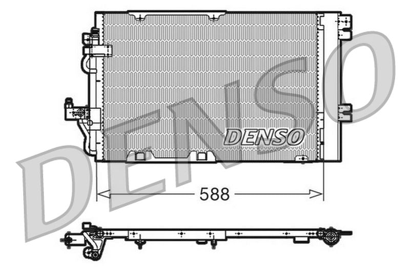 Denso Aircon Condenser DCN20011