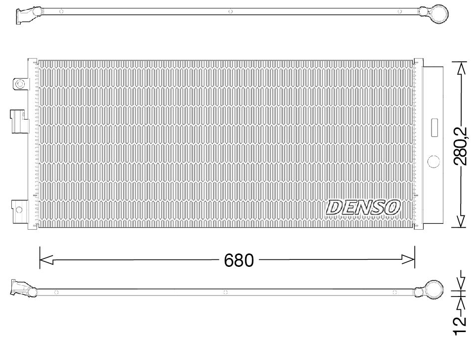 Denso Aircon Condenser DCN20023