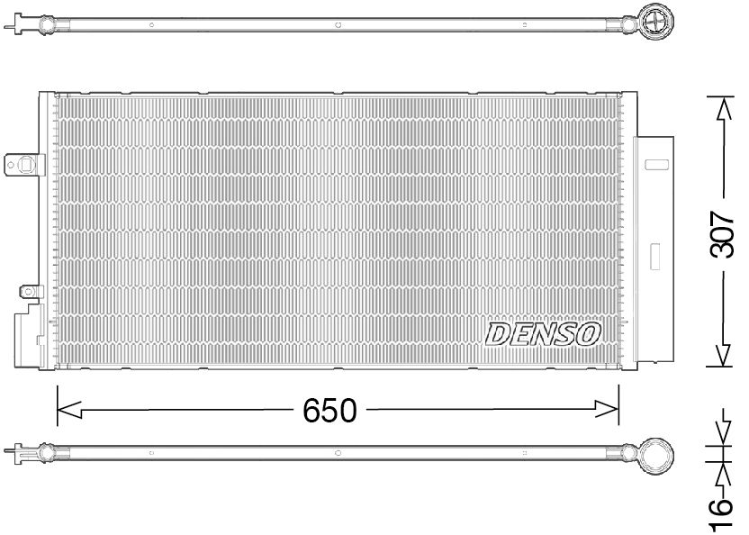 Denso Aircon Condenser DCN20024