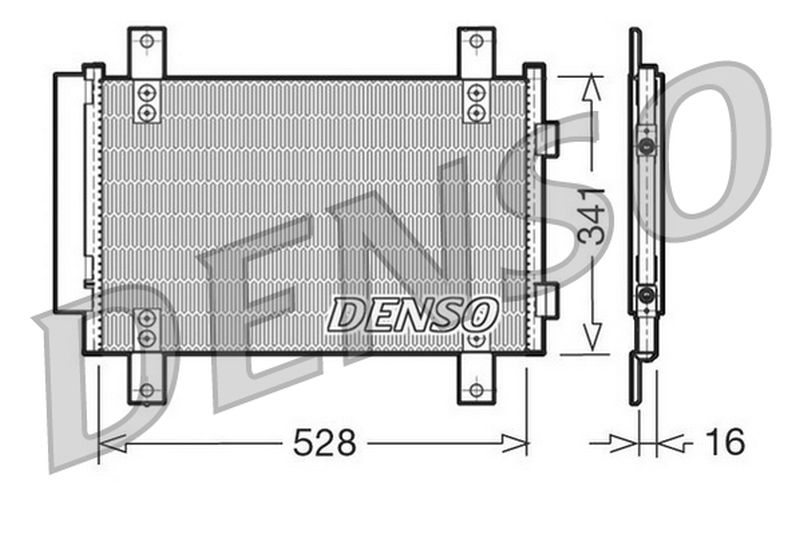 Denso Aircon Condenser DCN21007