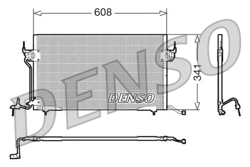 Denso Aircon Condenser DCN21010