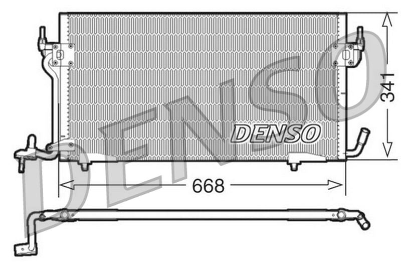 Denso Aircon Condenser DCN21011