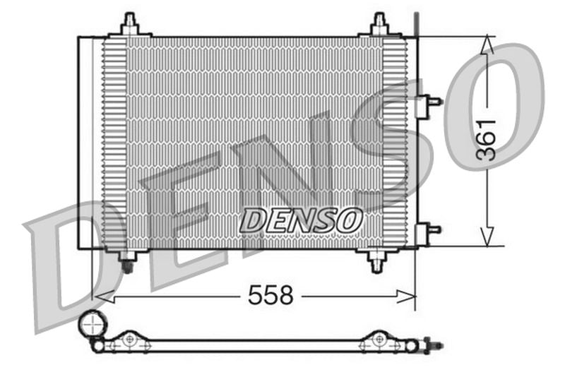 Denso Aircon Condenser DCN21015