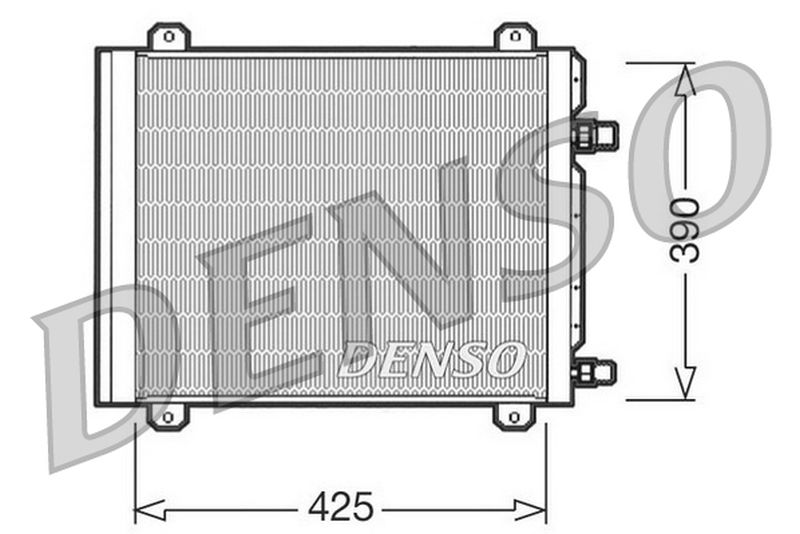 Denso Aircon Condenser DCN23004