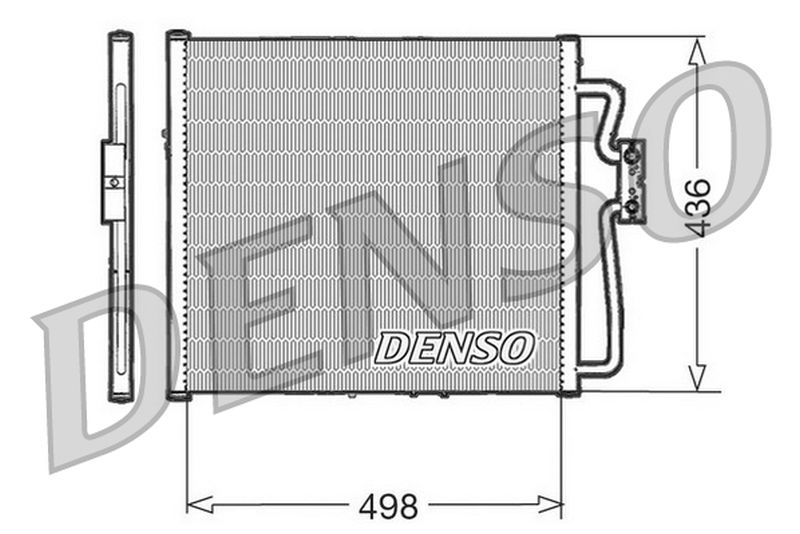 Denso Aircon Condenser DCN23009